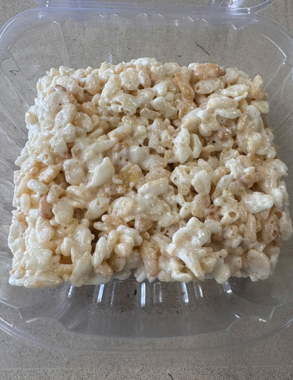 Freshly made Rice Crispy Treats Freshly made Rice Crispy Treats