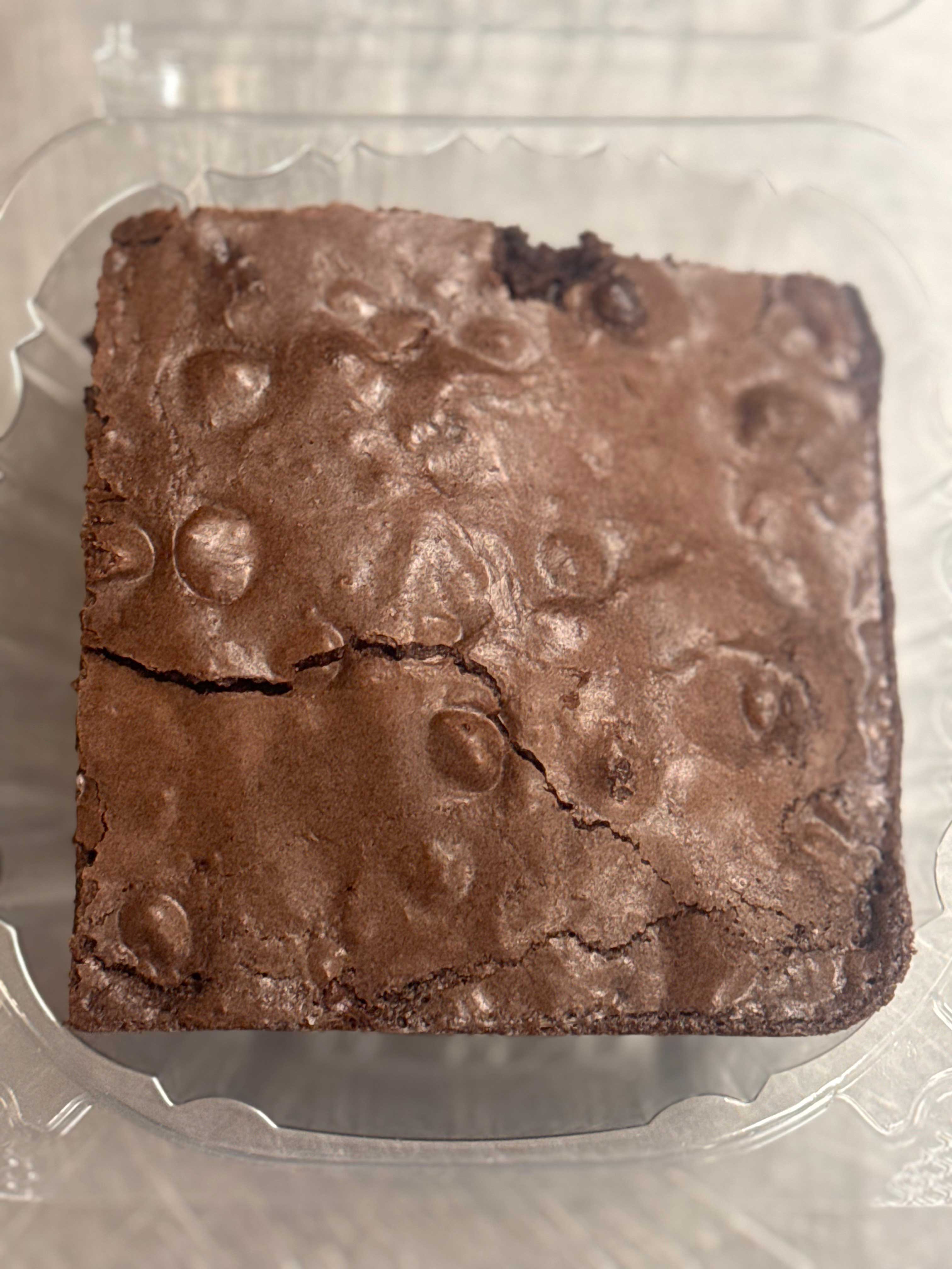 Fresh Baked Triple Chocolate Brownies